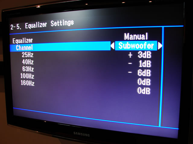 Optymalizacja charakterystyki dla subwoofera